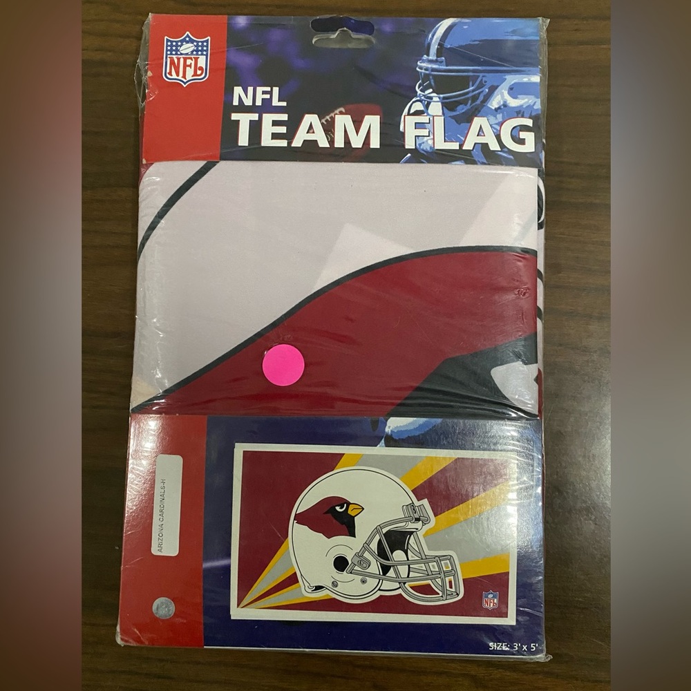 Arizona Cardinals NFL 3x5 flag new with tags